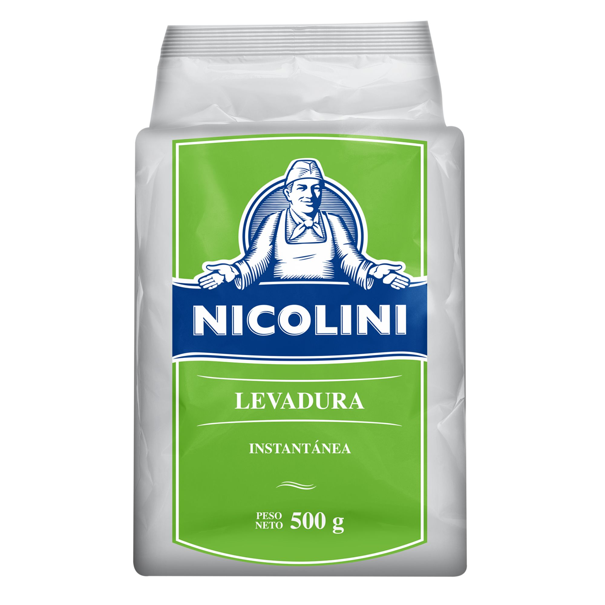 Levadura Instantánea NICOLINI Bolsa 500g