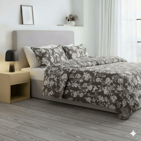 Edredón algodón con Funda Sham King Free Home Premium Yakarta