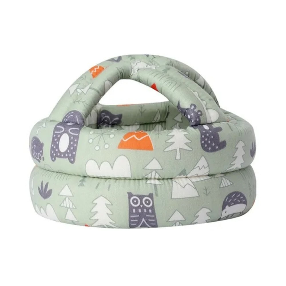 Casco de Seguridad Bebés Verde