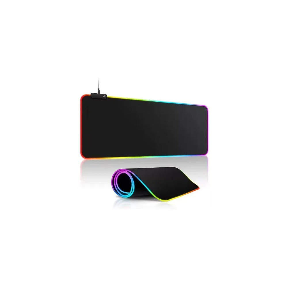 MOUSE PAD PARA GAMER DE LUCES RGB 80CM X 30CM