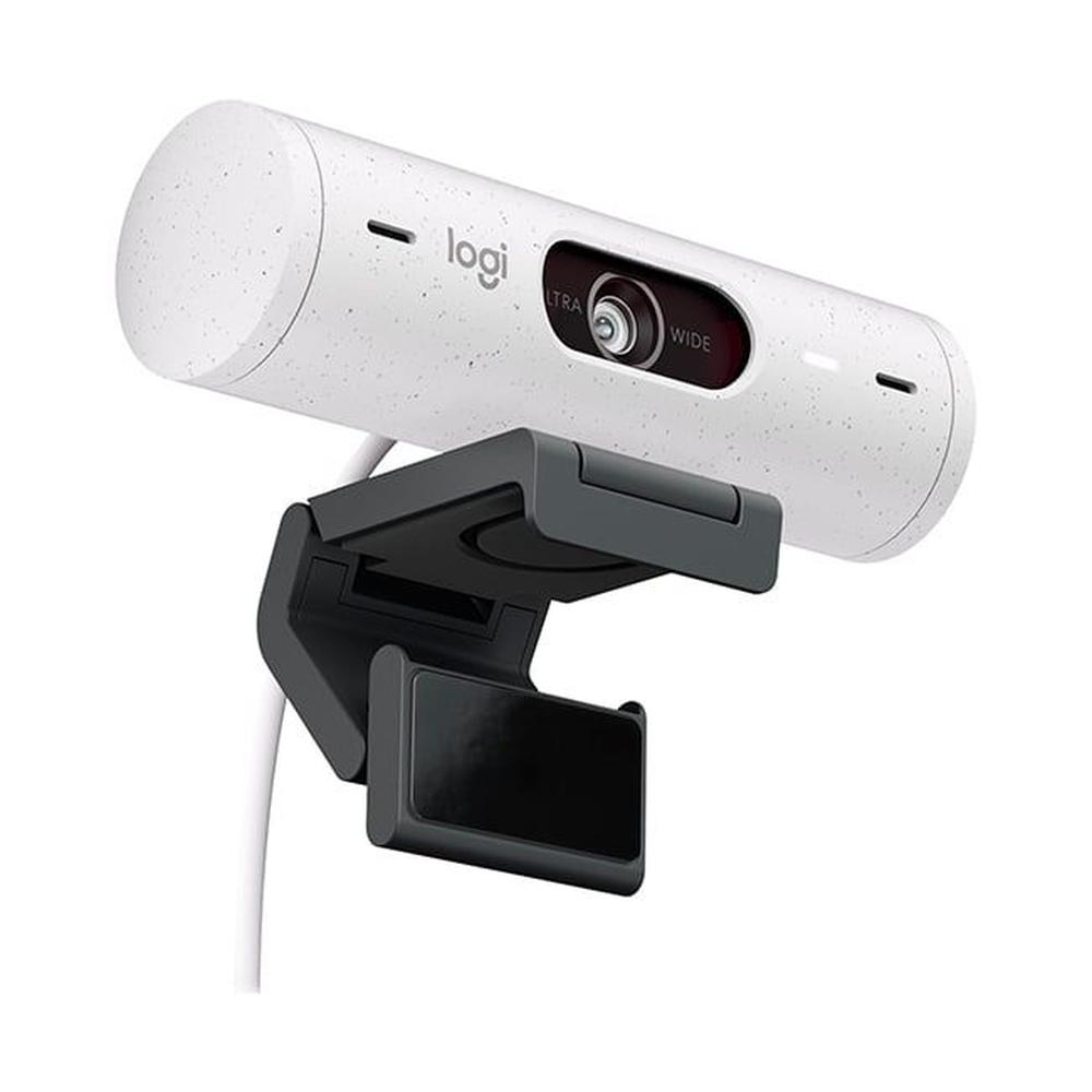 CAMARA LOGITECH BRIO 500 FHD 1080P USB-C WHITE