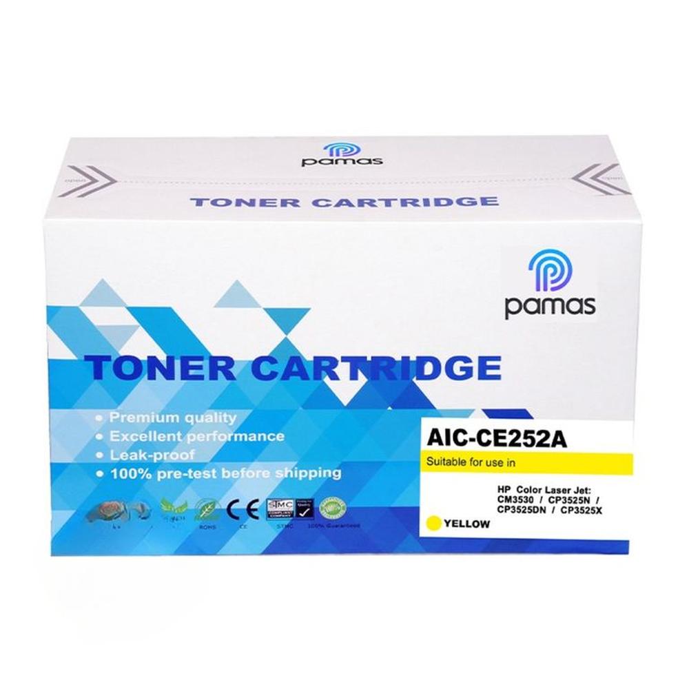 Toner PAMAS Compatible HP504A CE252A  Yellow