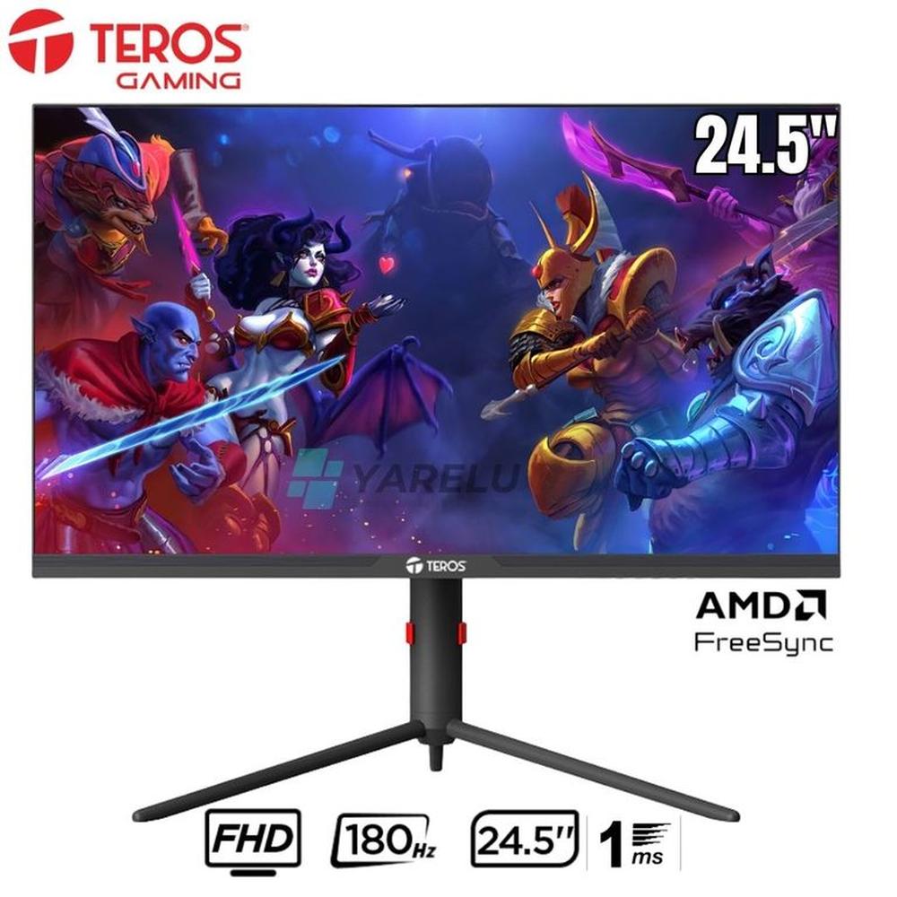 Monitor plano gaming TEROS TE-2474G 245 FHD IPS 180Hz