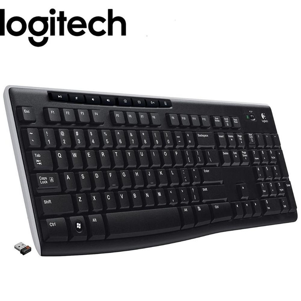 TECLADO LOGITECH K270 WIRELESS UNIFYING USB SP BLACK