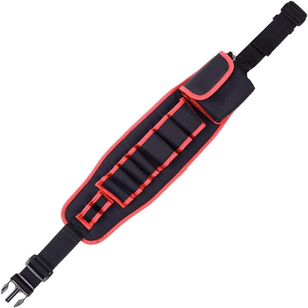 Bolsa de Herramientas con Correa para Electricistas Carpinteros Jardineros Rojo