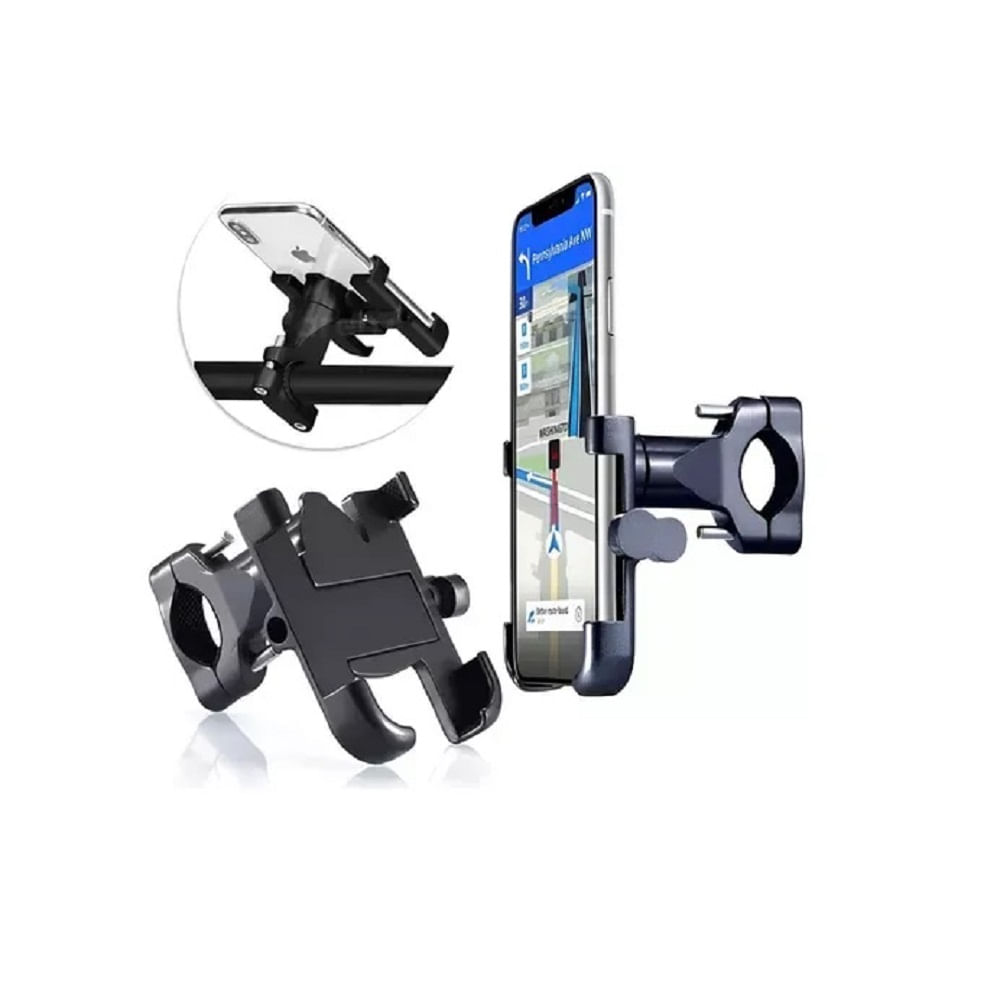 Soporte de Teléfono para Bicicleta y Motocicleta Ajustable