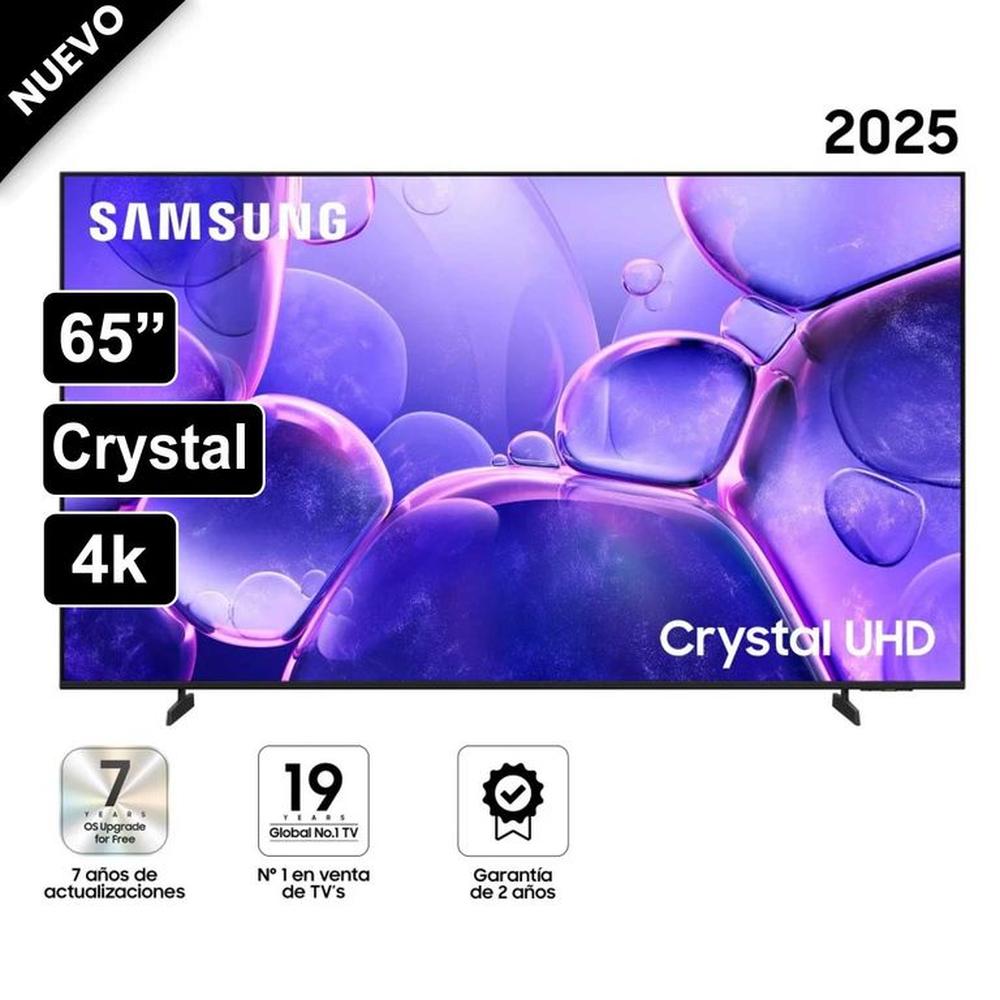 Televisor Samsung 65 Pulg Crystal UHD 4K Smart TV UN65U8000FGXPE 2025