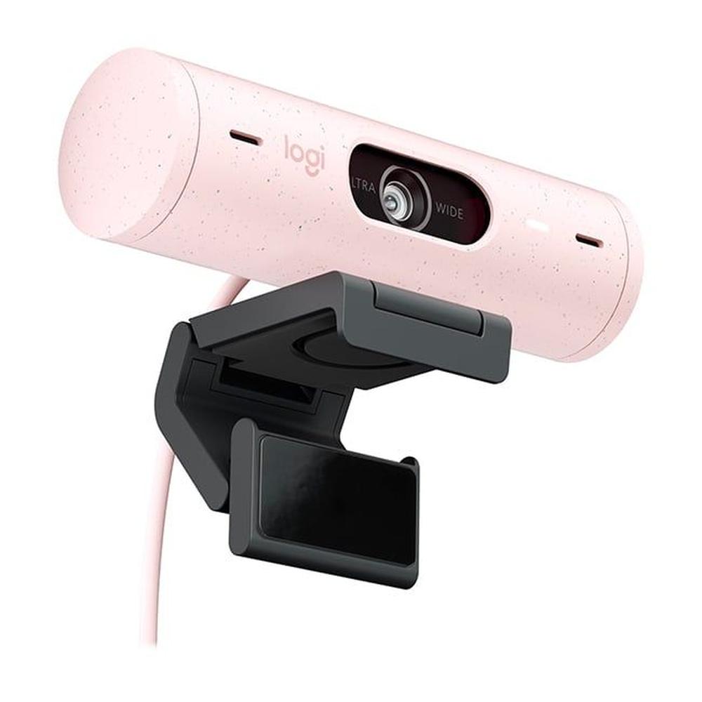 CAMARA LOGITECH BRIO 500 FHD 1080P USB-C ROSE