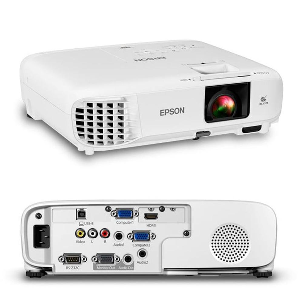 Proyector Epson PowerLite E20, 3400 Lúmenes, 1024x768, XGA.