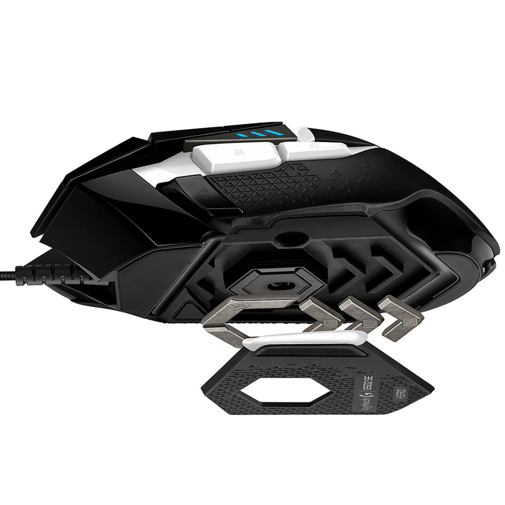 Mouse Logitech G502 Hero Black Silver Plazavea Supermercado