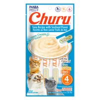 Snack para Gatos Churu Atún con Mariscos
