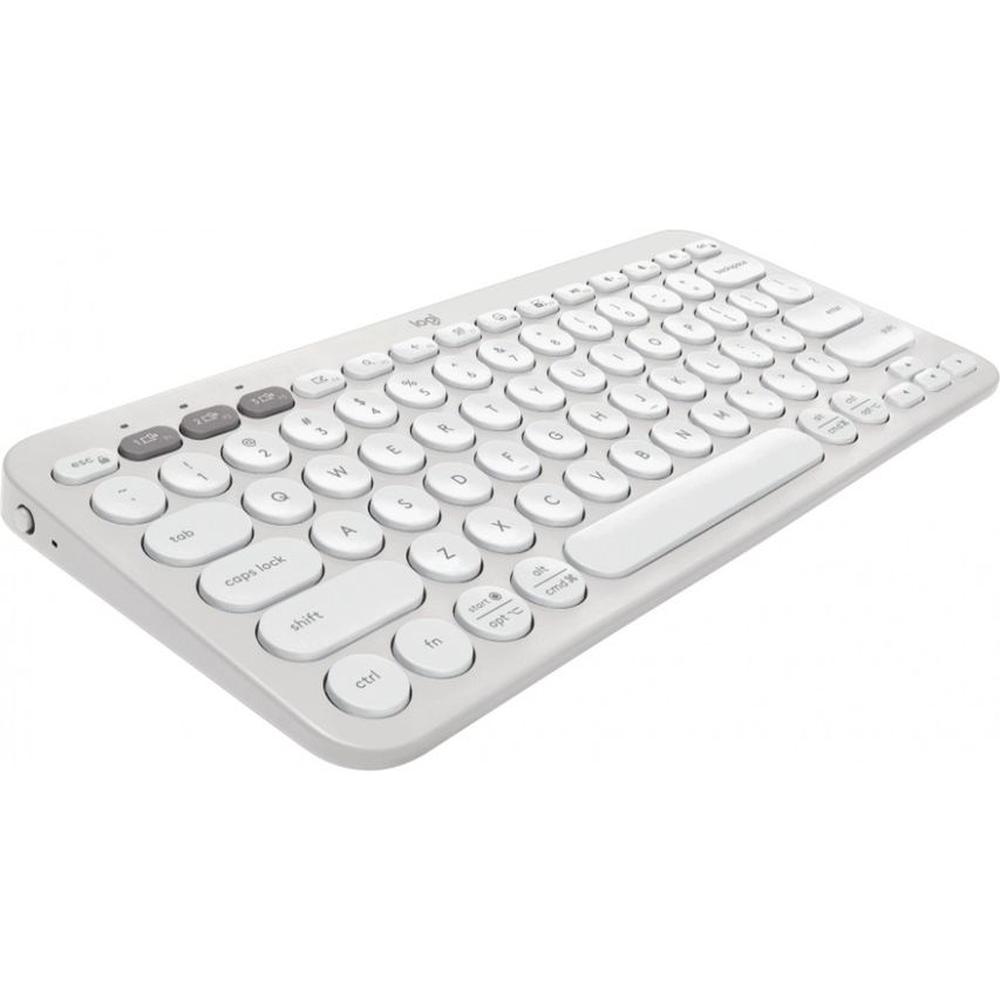TECLADO LOGITECH PEBBLE 2 K380S BLUETOOTH/WIRELESS SP WHIT