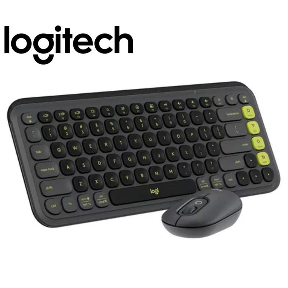 TECLADO + MOUSE POP ICON BLUETOOTHINALAMBRICO SP  COPILOT GRAPHITE