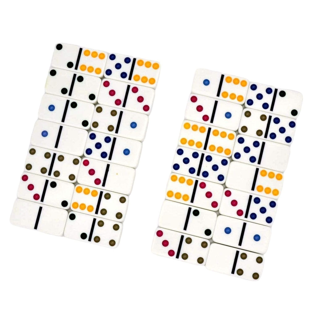 Domino 28 Piezas Fichas en Cajita de Plastico