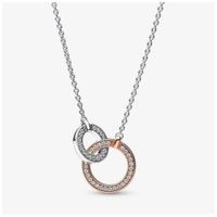 Collar Pandora Circulo Entrelazados Mujer