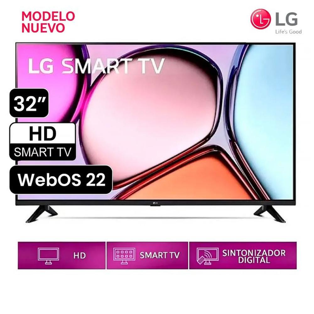 Smart TV LG 32 HD 32LR600BPSC con webOS y AI ThinQ