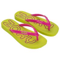 Sandalias Mujer Playeras Zaxy Amarillo