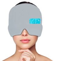 Gorro para Migrañas y Dolores de Cabeza Plomo