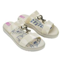 Sandalias Mujer Casuales Stitch Zaxy Beige