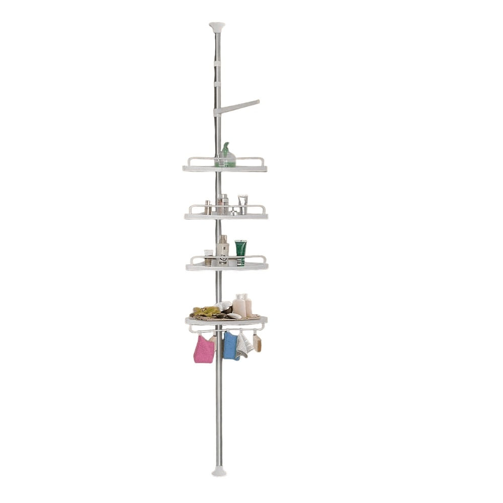 Baño Ajustable con Estante de Esquina Múltiple 320 Cm