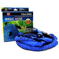 Manguera Mágica Expandible 15 Metros Magic Azul