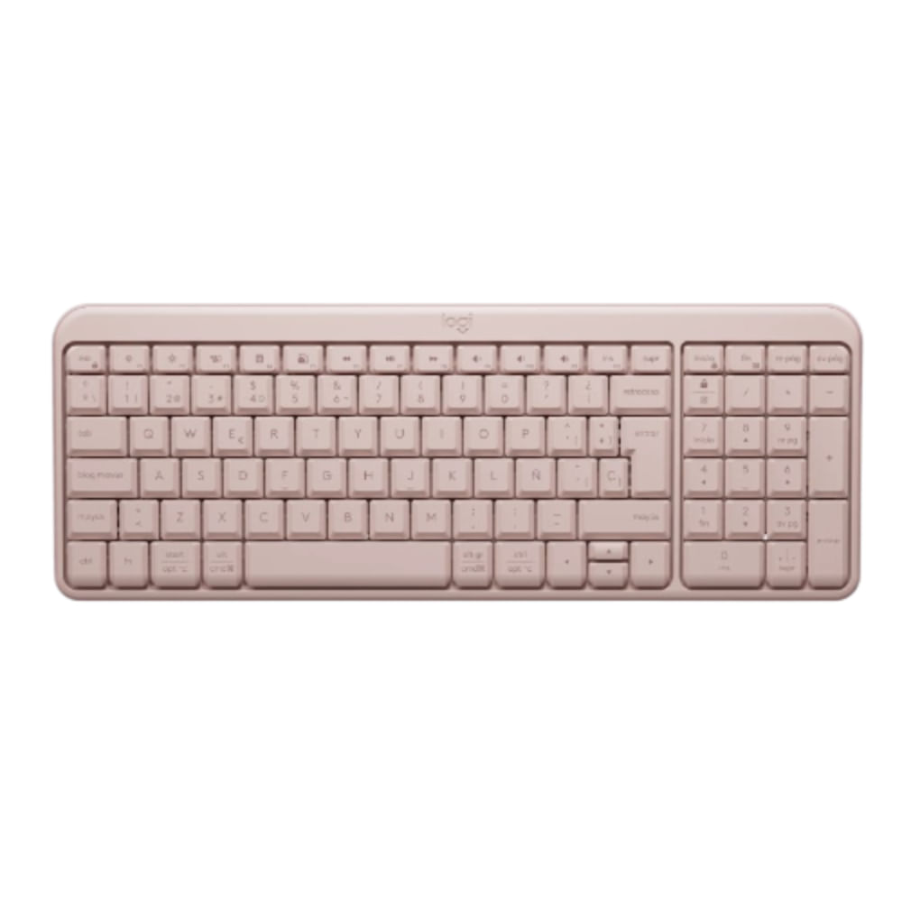 Teclado Logitech K250 Compact Bluetooth Rosa