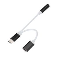 Cable  Usb-C a  Jack 3.5mm de Audio Cargador Usbc Tipo C