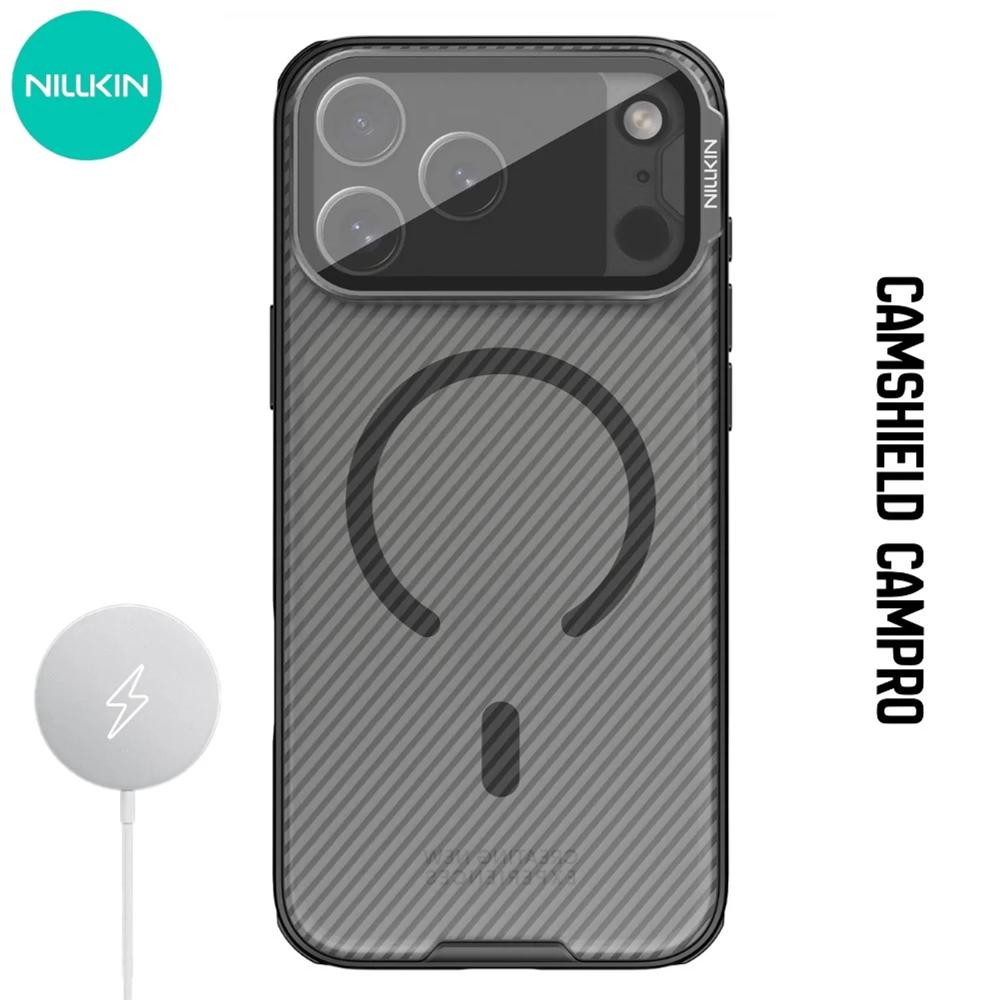 Case Nillkin Camshield CamPro - iPhone 17 Pro Max MagSafe - Lente Transparente