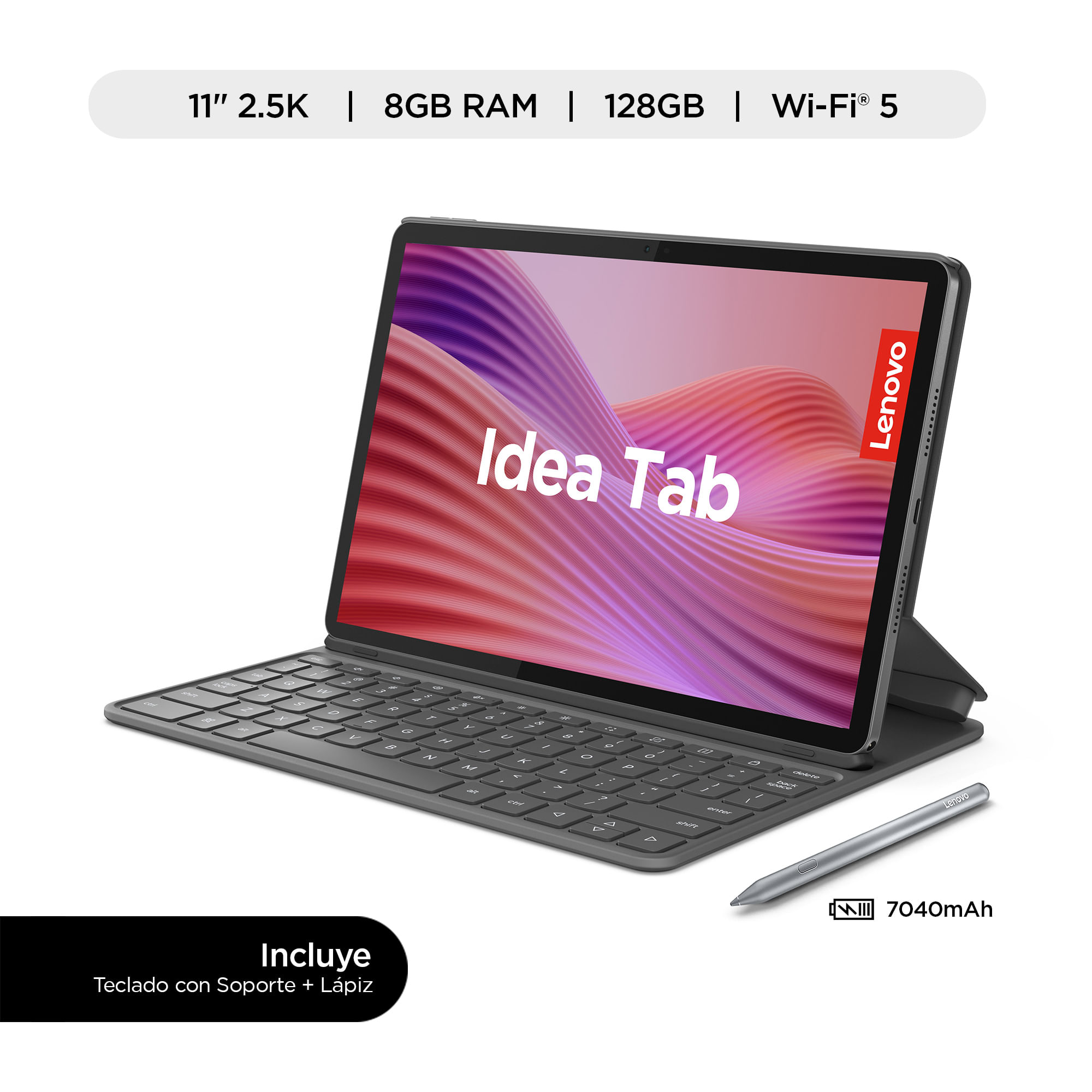 Tablet LENOVO Ideatab TB336FU 11"" 8GB 128GB Luna Grey