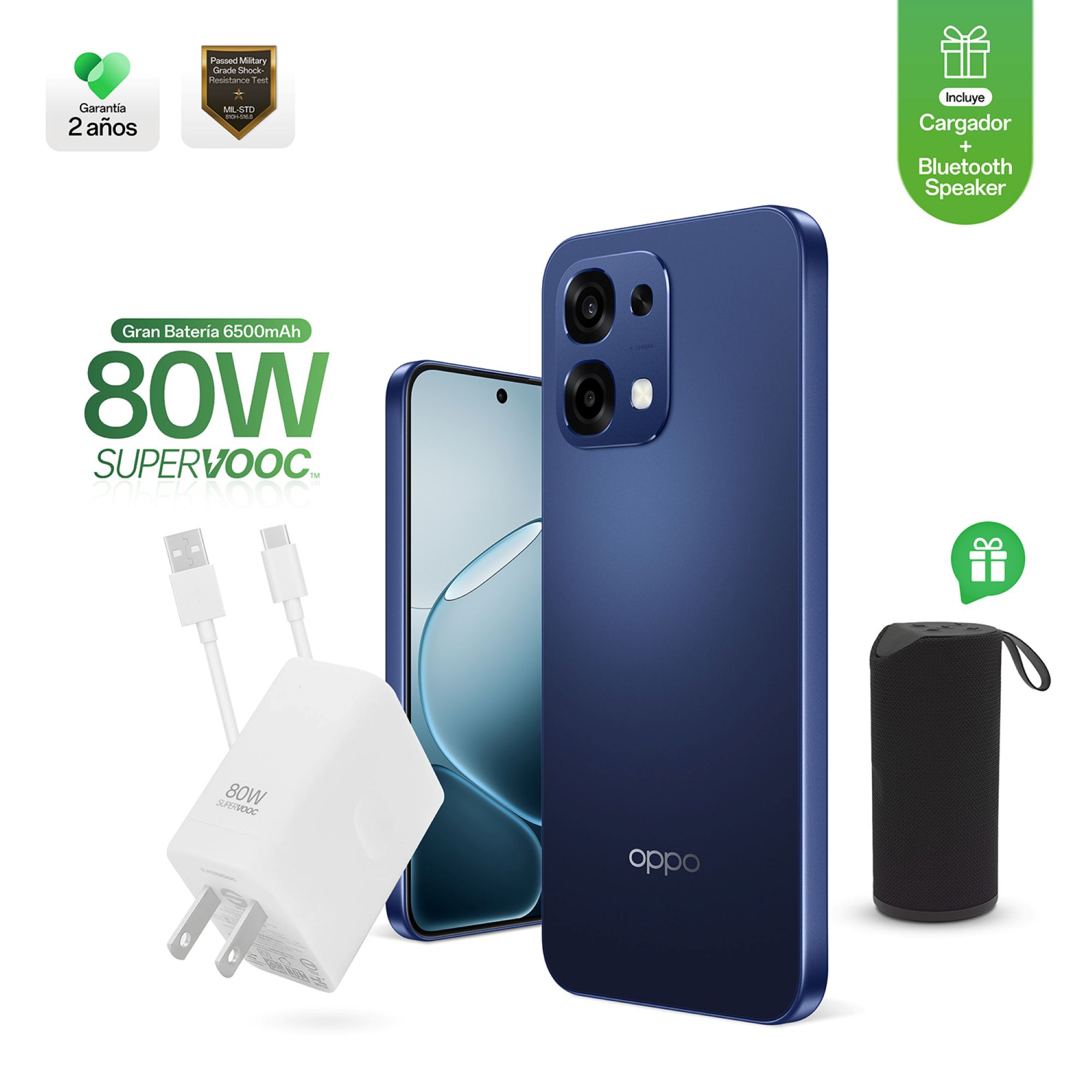 Smartphone OPPO A6 Pro 6.57"" 8GB 256GB Azul + Parlante