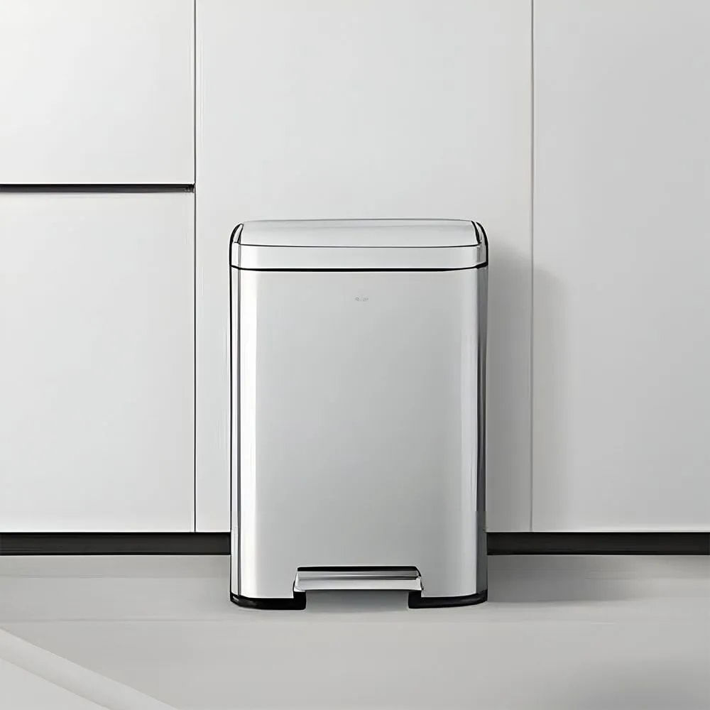 Papelera con pedal de Acero Inoxidable 20L  10031072