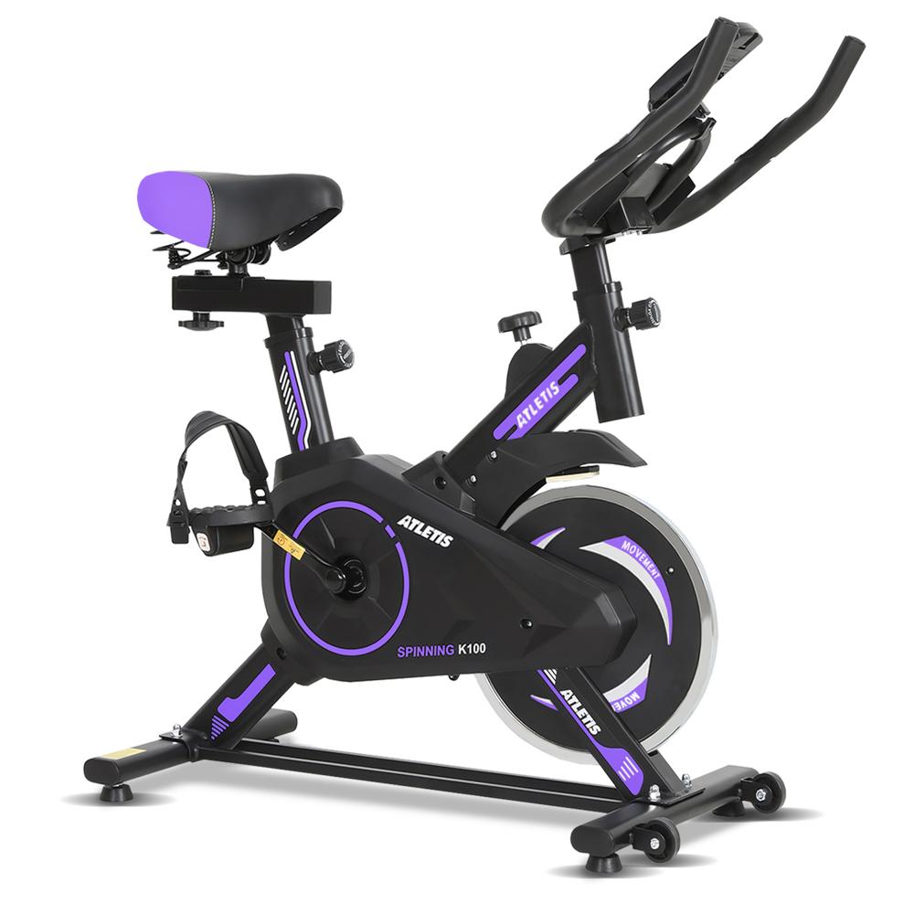 Bicicleta Spinning K100 Morado