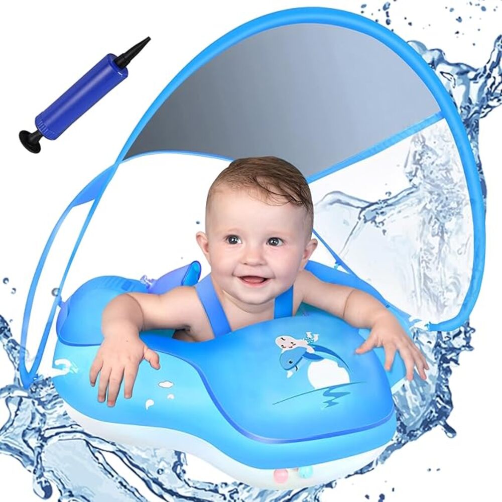 FLOTADOR PARA BEBE COLOR ROSADO