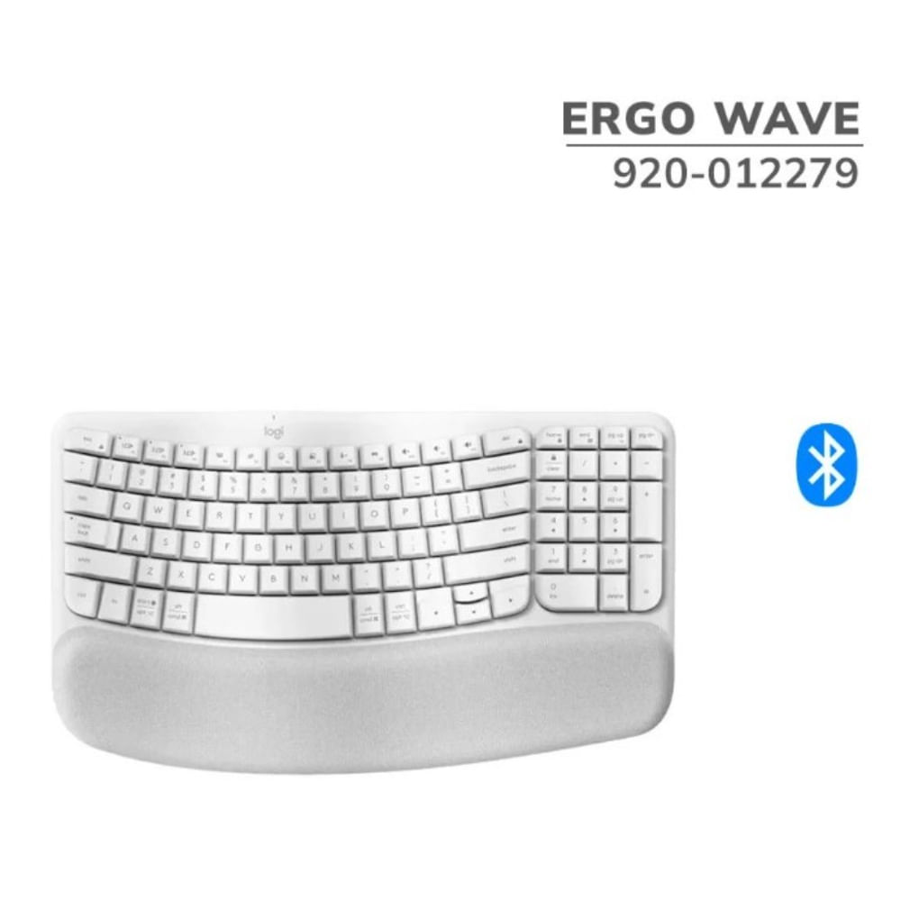 Teclado Inalámbrico Logitech Ergo Wave-Bl