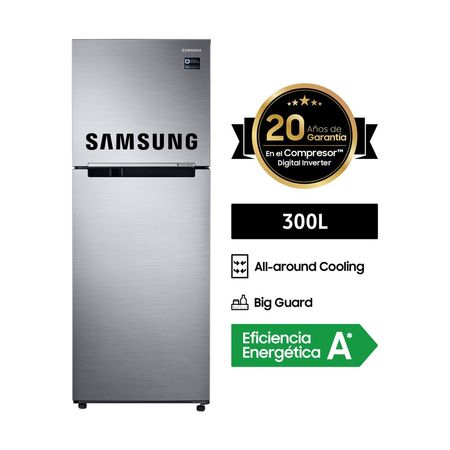 Refrigeradora Samsung Top Freezer 300 L RT29K500JS8/PE Inox