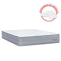 Colchón Forli Pocket 2 Plazas + 2 Almohadas + 1 Protector