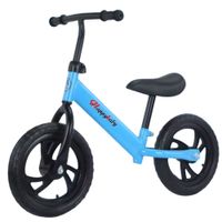Bicicleta de Balance Equilibrio Para Niños Aro 12 Azul
