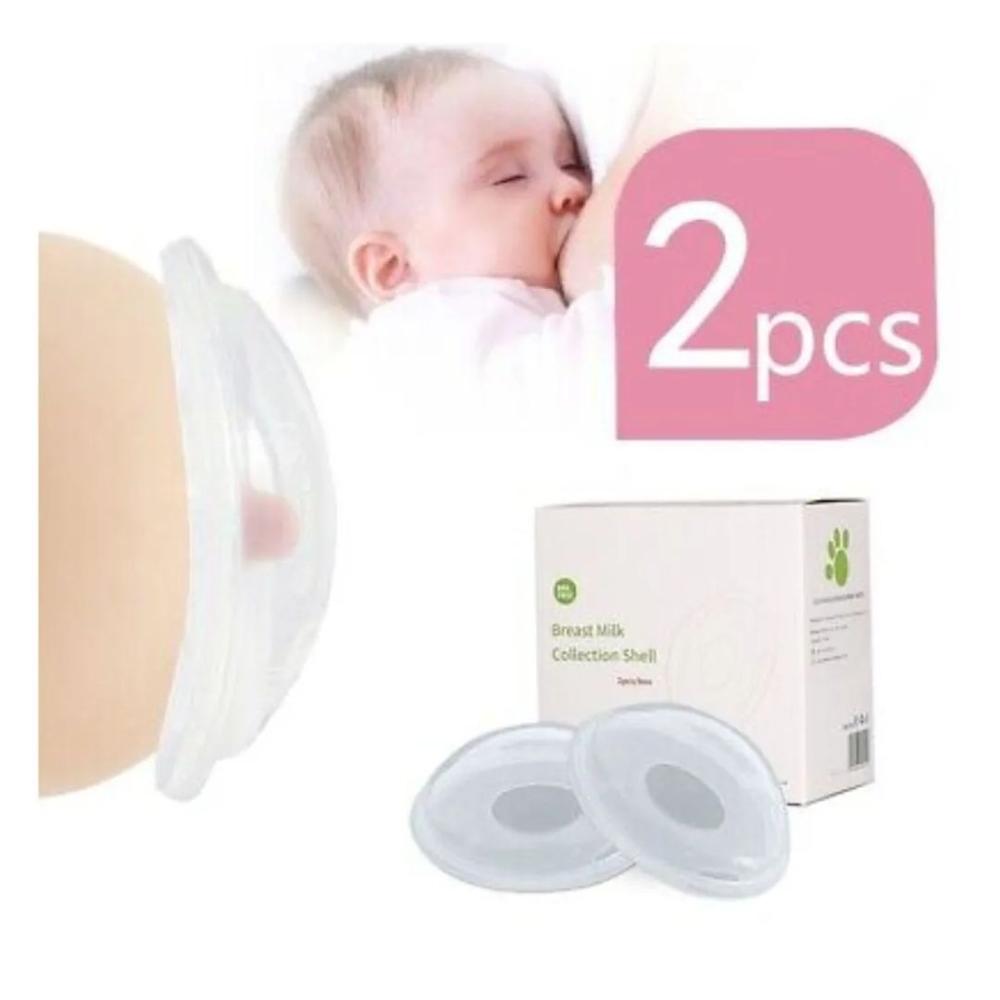 Conchas de Lactancia de Silicona con Protectores  Set Mamá