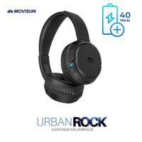 Audifonos Bluetooth Inalambrico Vincha Movisun 40 Horas Reproduccion