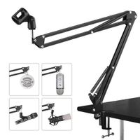 Soporte Brazo para Micrófono Giratorio 360  75cm NB-35 Aluminio