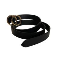 Cinturón para Mujer Modelo Collins Mini 2cm - Negro