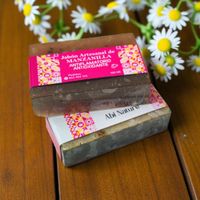Jabon Artesanal de Manzanilla Suavizante e Hidratante - Pack 2 Und.