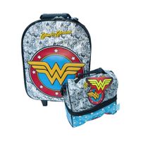 MALETA ESCOLAR 2 EN 1 WONDER WOMAN