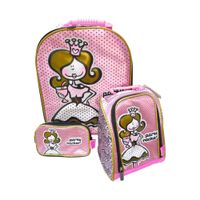 MALETA ESCOLAR 3 EN 1 PARTY ROCKER 3