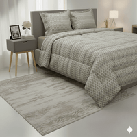Edredón algodón 180hilos  con Funda Sham Queen Varanasi Free Home Premium
