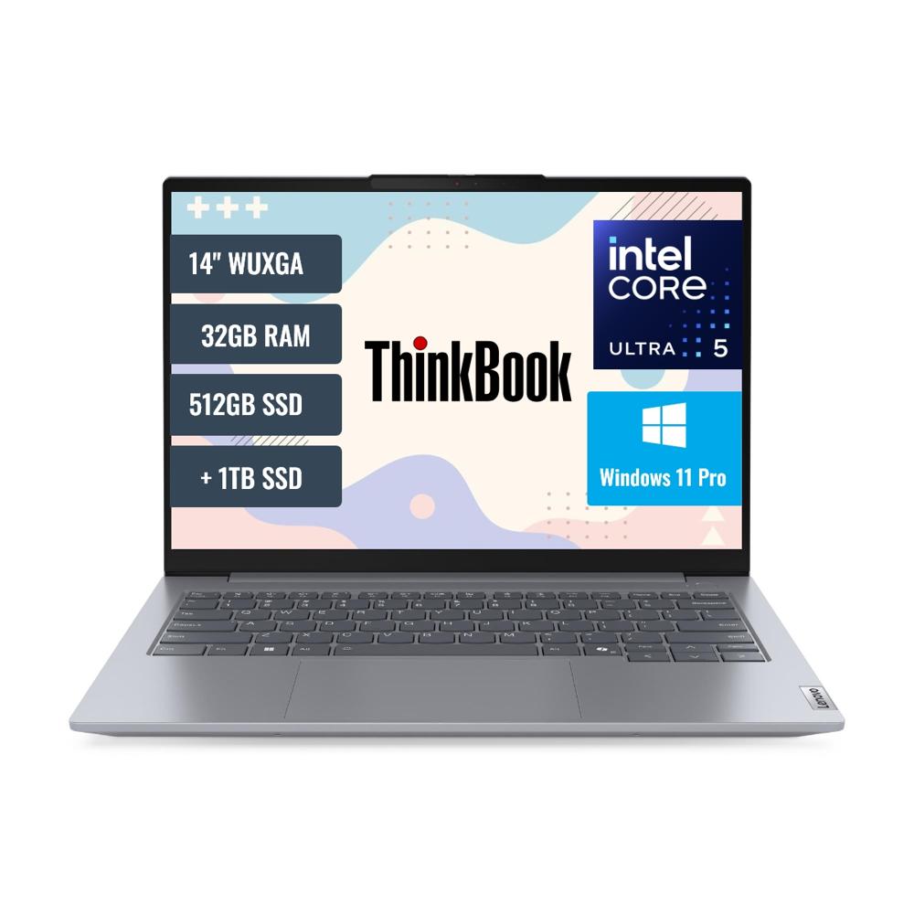 Laptop Lenovo Thinkbook 14 G7 IML Intel Core Ultra 5 32GB RAM 512GB SSD + 1TB SSD 14 21MR00CHLM321
