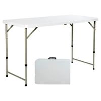 Mesa Plegable Rectangular Tipo Maletín