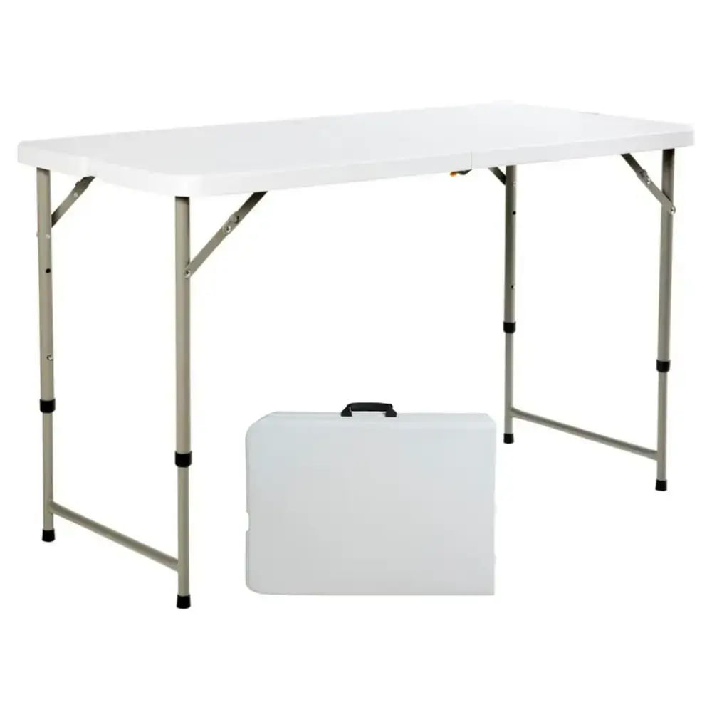 Mesa Plegable Rectangular Tipo Maletín