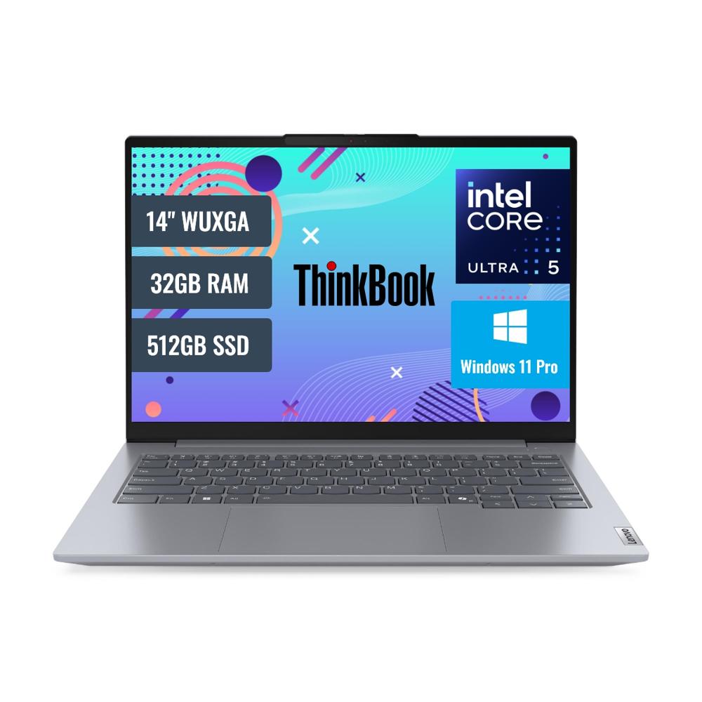 Laptop Lenovo Thinkbook 14 G7 IML Intel Core Ultra 5 125U 32GB RAM 512GB SSD 14 WUXGA 21MR00CHLM32