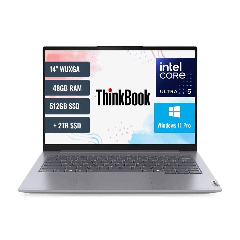 Laptop Lenovo Thinkbook 14 G7 IML Intel Core Ultra 5 48GB RAM 512GB SSD + 2TB SSD 14 21MR00CHLM482